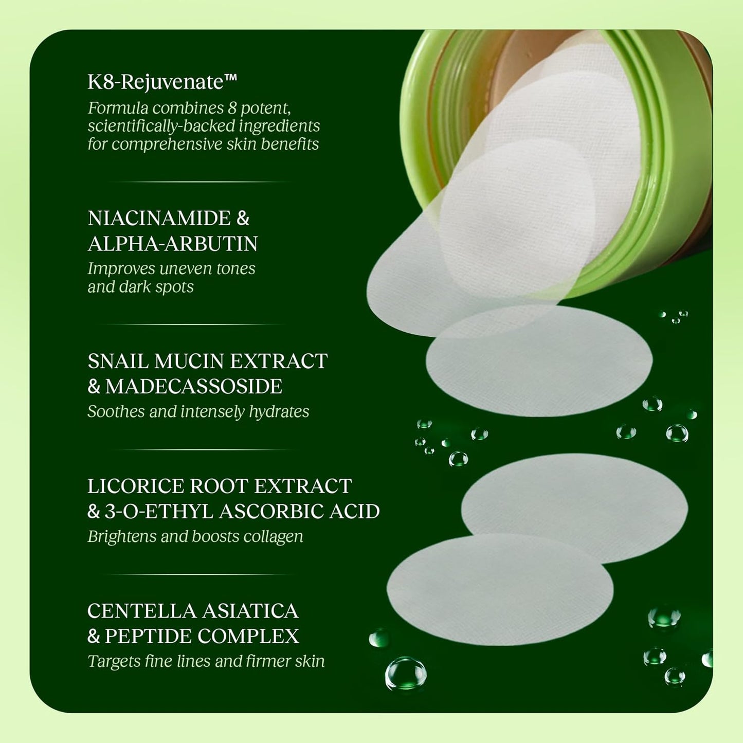 Toning & Polishing Face Pads (100 Pads)