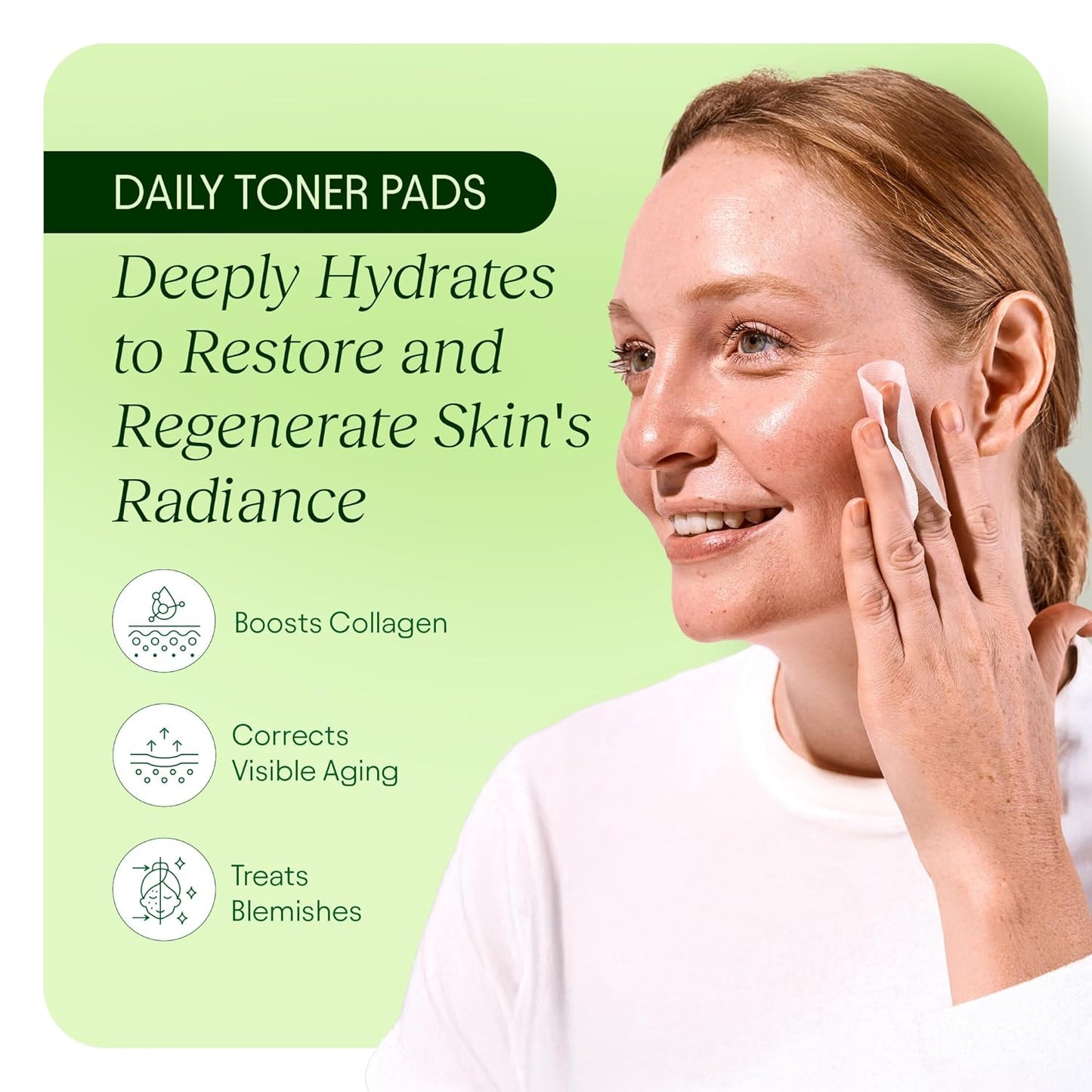 Toning & Polishing Face Pads (100 Pads)