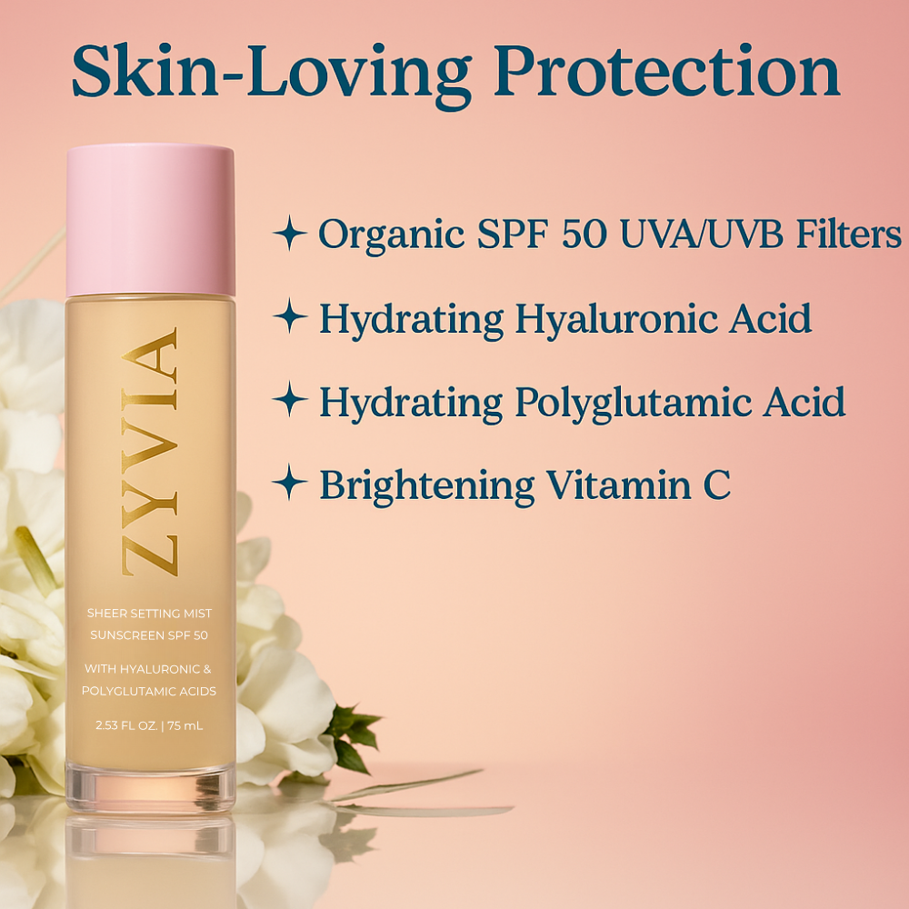 SPF 50 Sheer Setting Mist